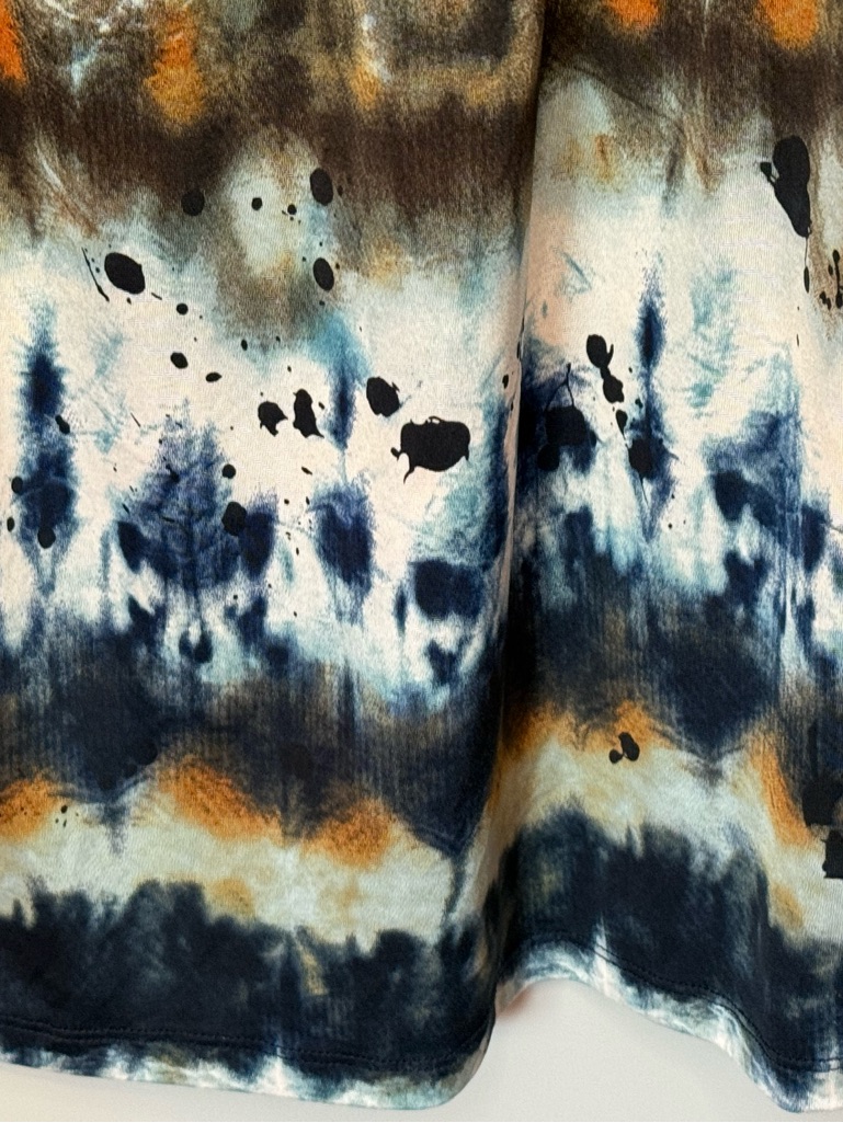 Veronica M M Cold Shoulder Tie-Dye Cold Tunic Dress — image 6 of 7